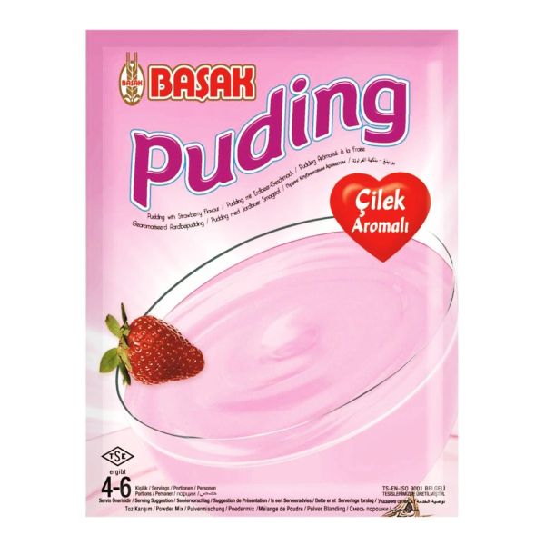 Başak Strawberry Pudding – 130 g