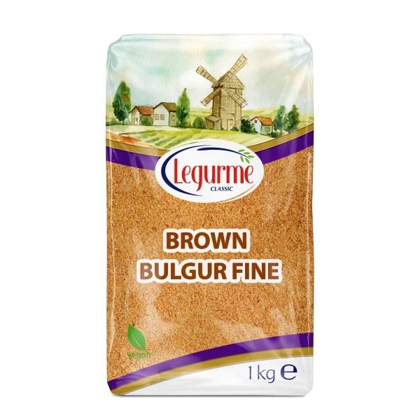 Legurme Brown Bulgur Fine (Esmer, Koftelik) 1kg
