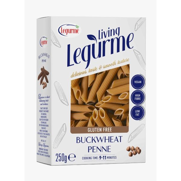 Legurme Buckwheat Gluten Free Vegan Penne Pasta  250 gr 