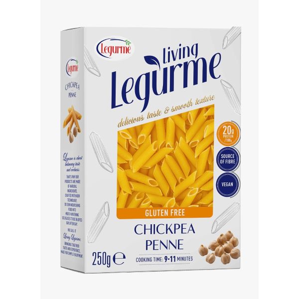 Legurme Chickpea Gluten Free Vegan Penne Pasta 250 gr