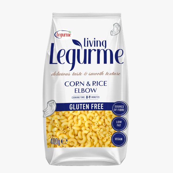 Legurme Corn & Rice Gluten Free Vegan Elbow Pasta  400 gr