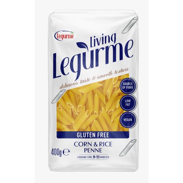 Legurme Corn & Rice Gluten Free Vegan Penne Pasta 400 gr